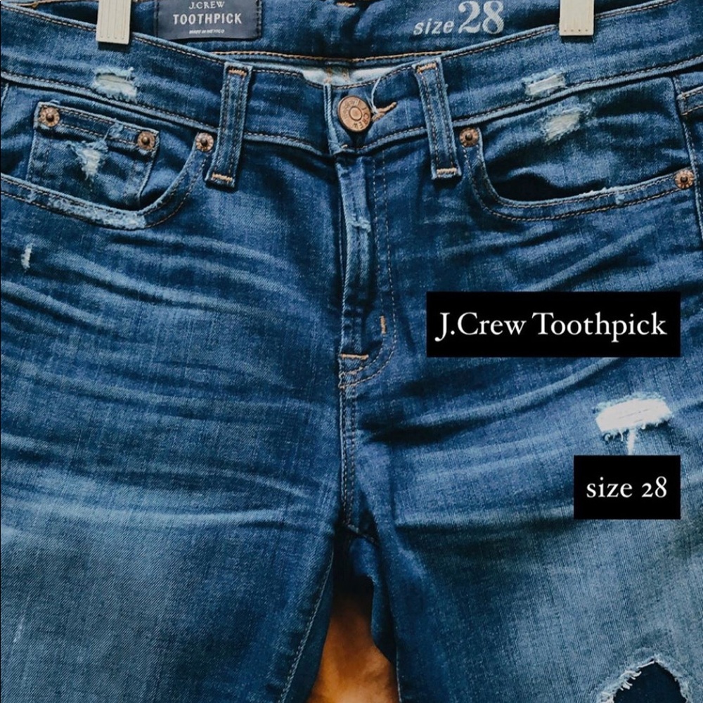 J. Crew Toothpick jean